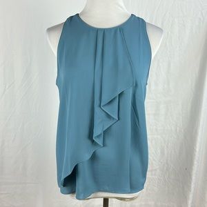 NWT Loft Sleeveless Blue Top